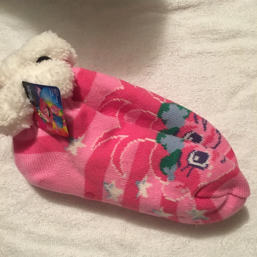 NWT Trolls Slipper Socks